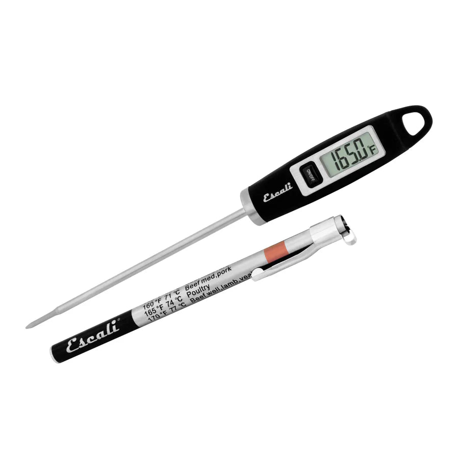 Escali Gourmet Digital Thermometer - Black