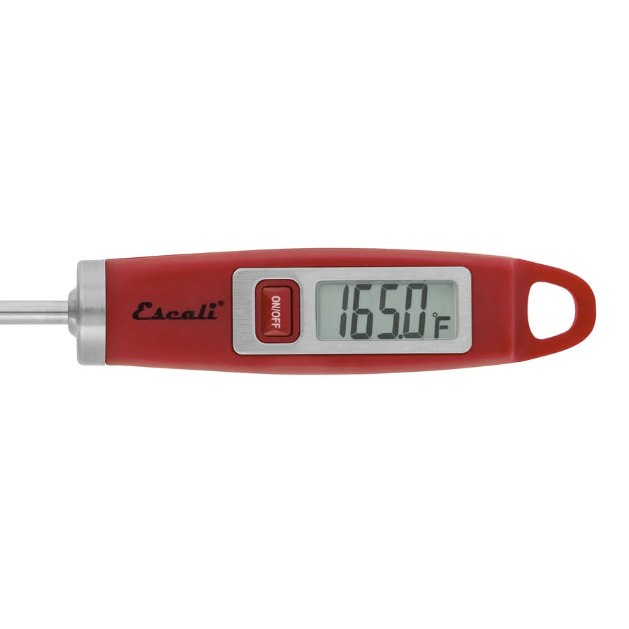 Escali Gourmet Digital Thermometer - Red