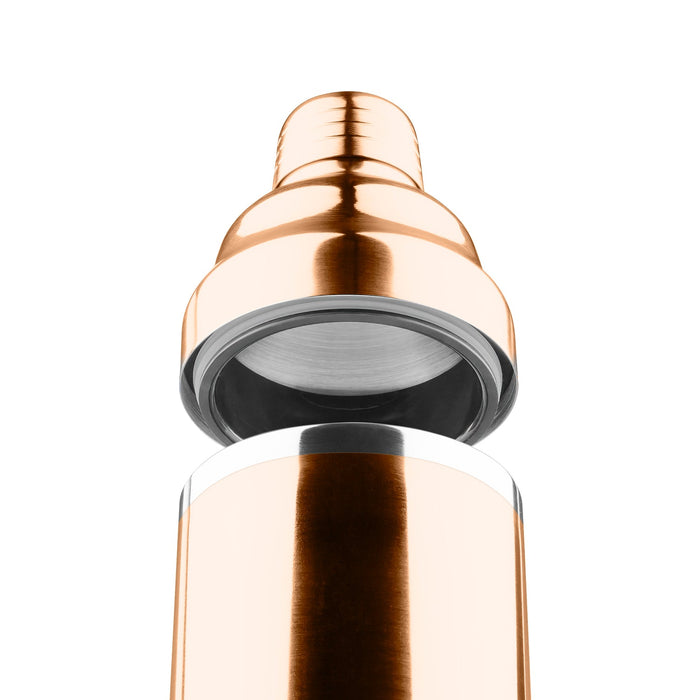 Final Touch Double-Wall Stainless Steel Cocktail Shaker - Copper / 18oz