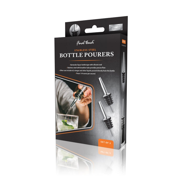Final Touch Bottle Pourers - Set of 2