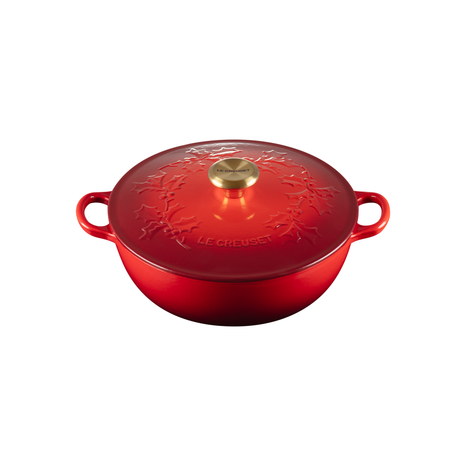 Le Creuset Holly Chef's Oven 4.1 L - Cerise