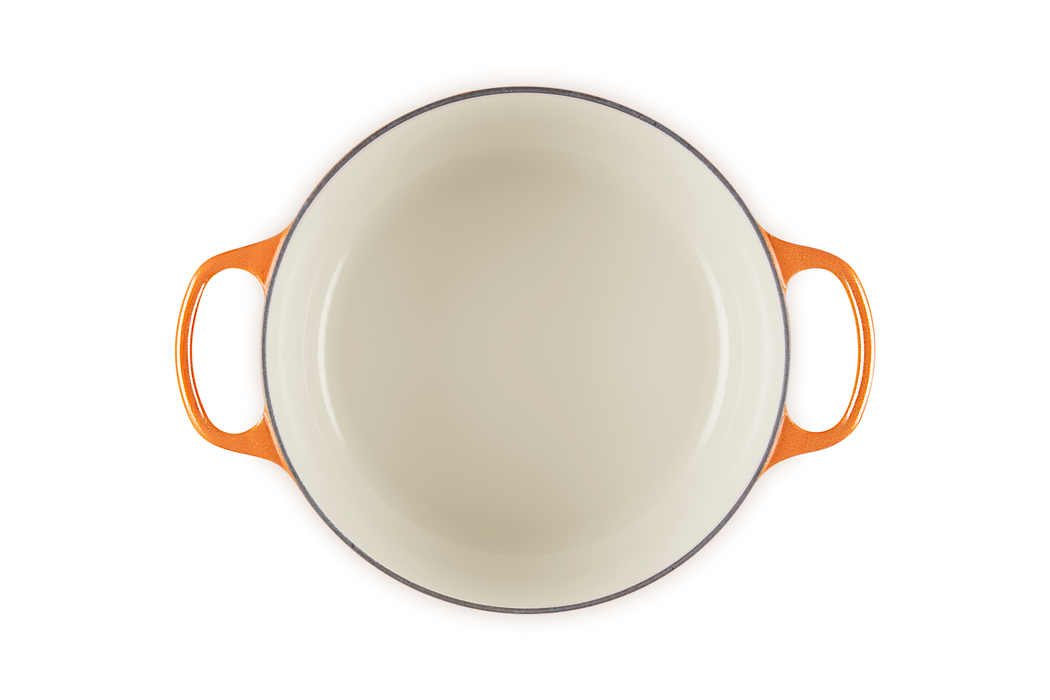 Le Creuset 5.3L Signature Round French Oven -  Flamme Dorée