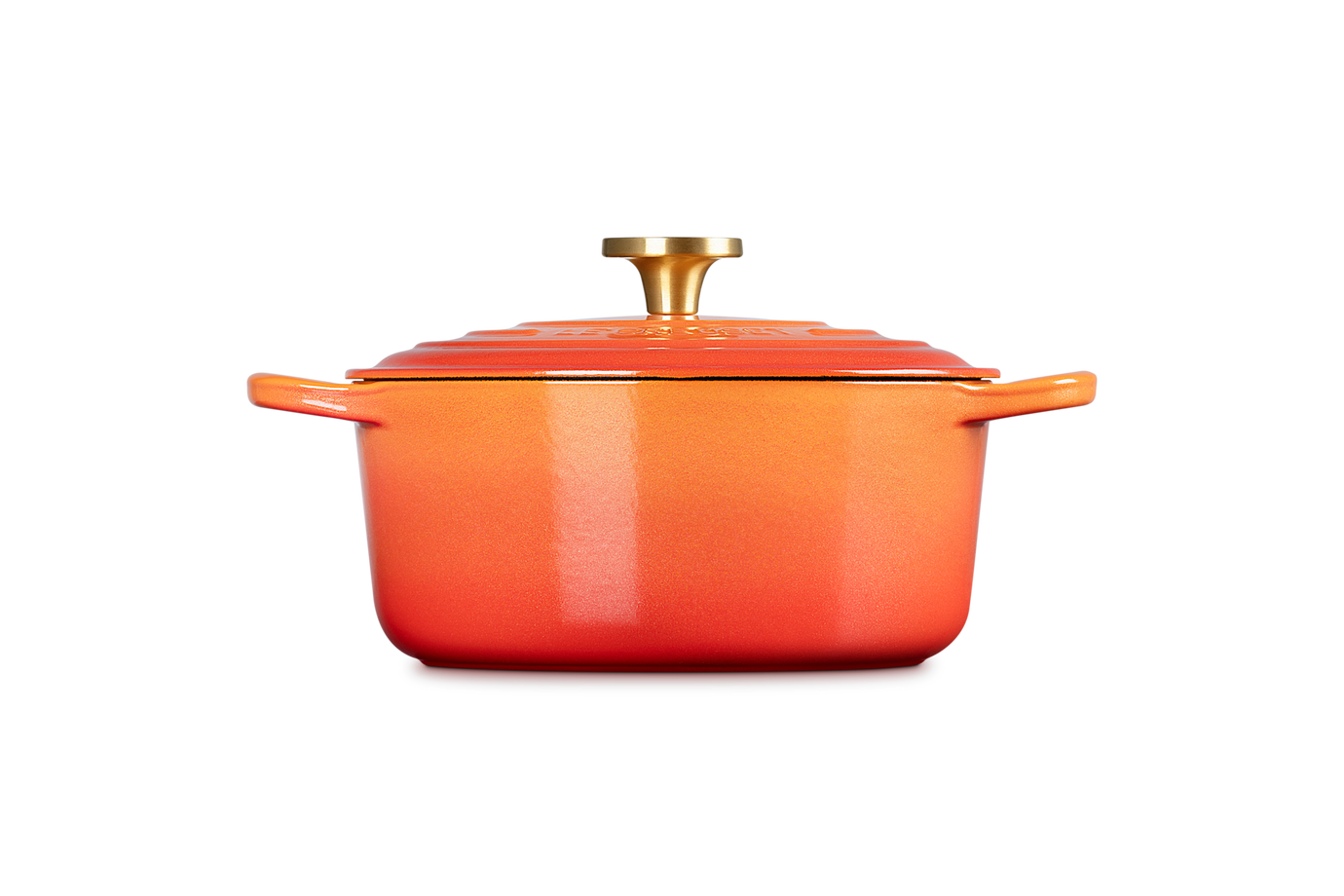 Le Creuset 4.2L Signature Round French Oven - Flamme Dorée