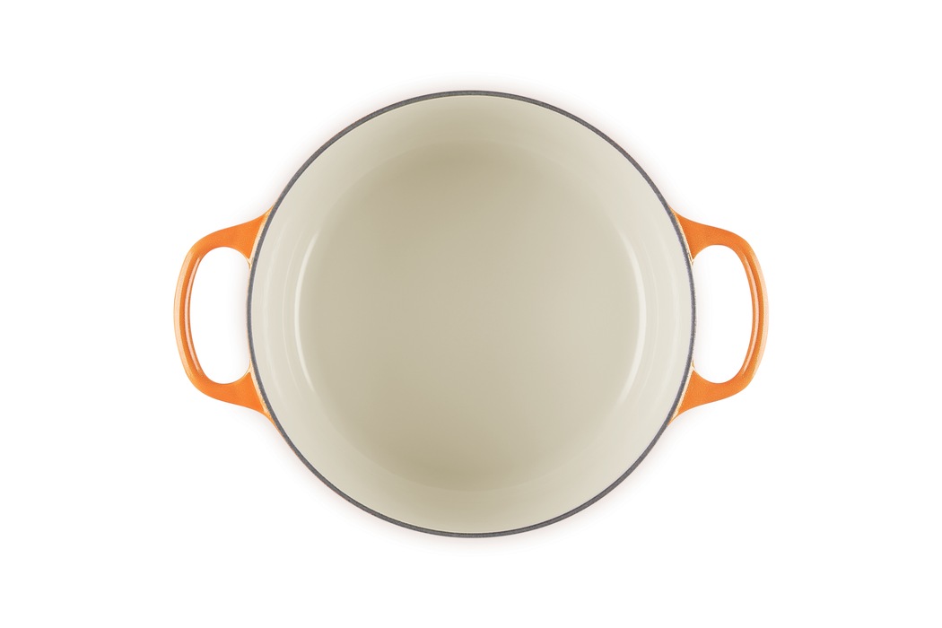 Le Creuset 4.2L Signature Round French Oven - Flamme Dorée