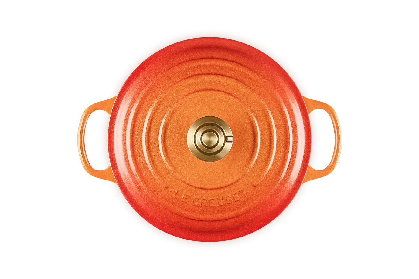 Le Creuset 4.2L Signature Round French Oven - Flamme Dorée