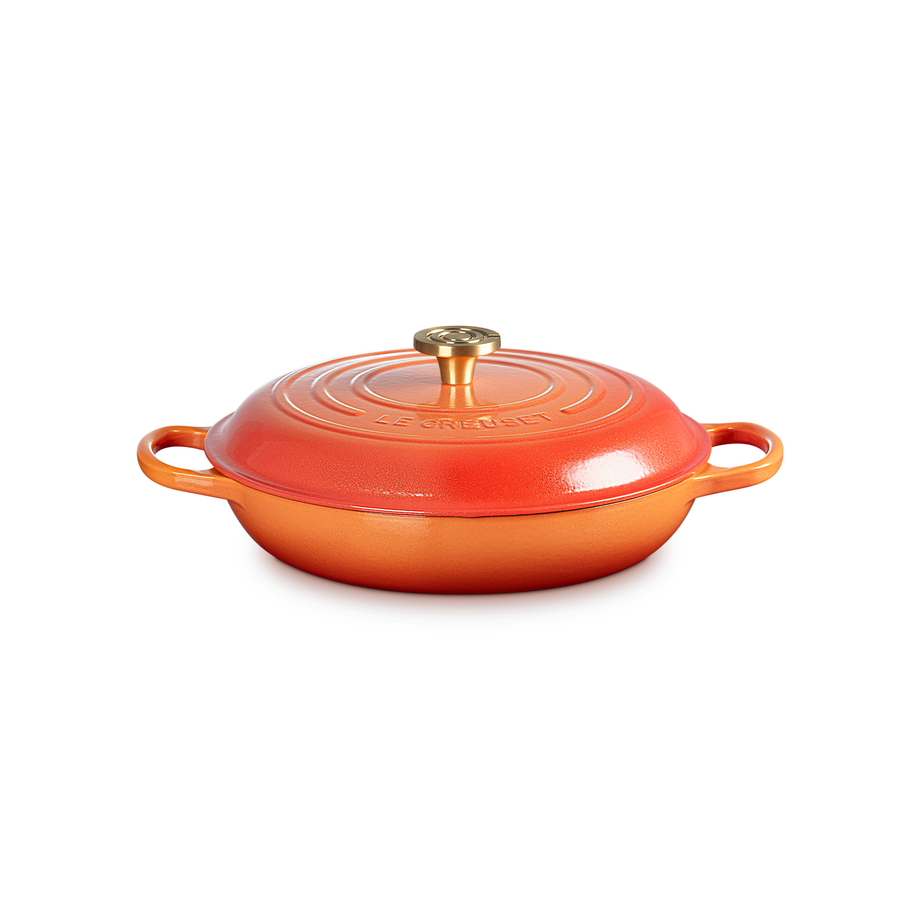 Le Creuset 3.5L Braiser - Flamme Dorée