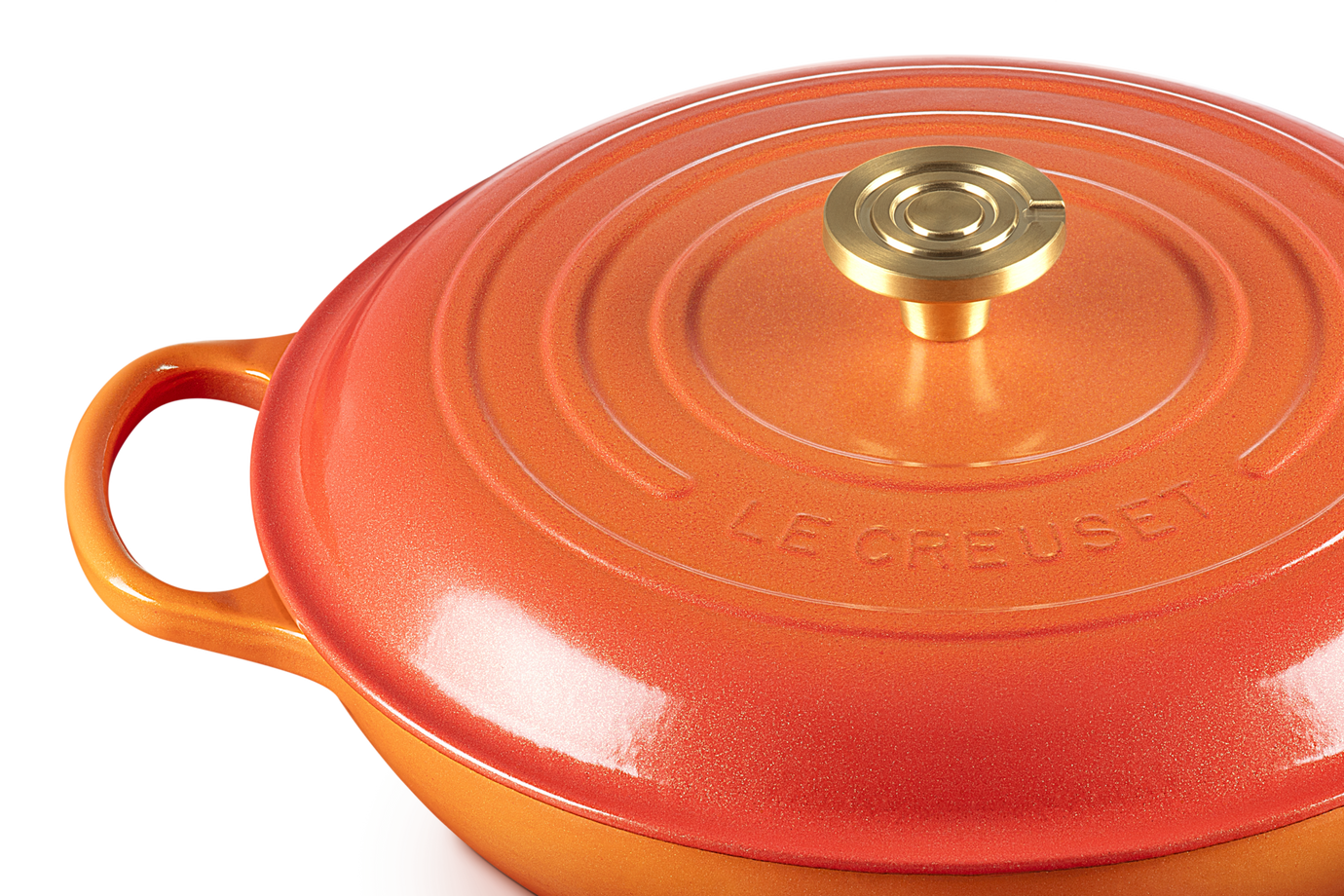 Le Creuset 3.5L Braiser - Flamme Dorée