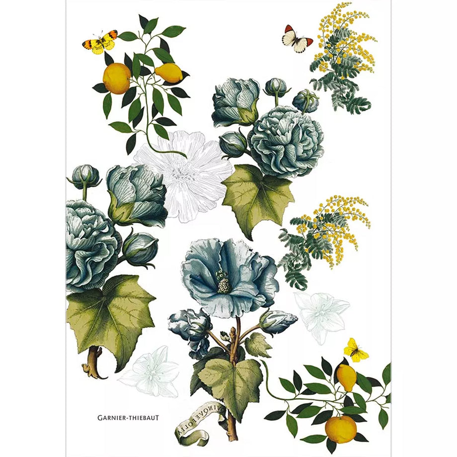 Garnier-Thiebaut Kitchen Towel - Giardino Bleu