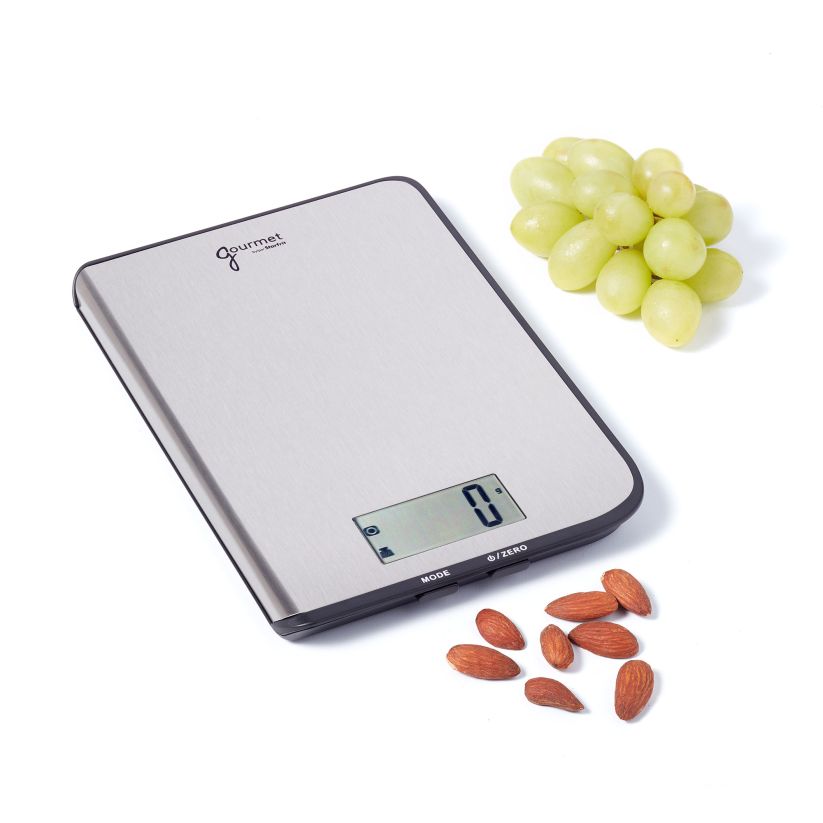 Gourmet Digital Kitchen Scale - Stainless Steel