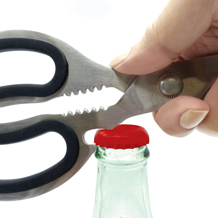 Gourmet Steel Kitchen Scissors - Stainless Steel