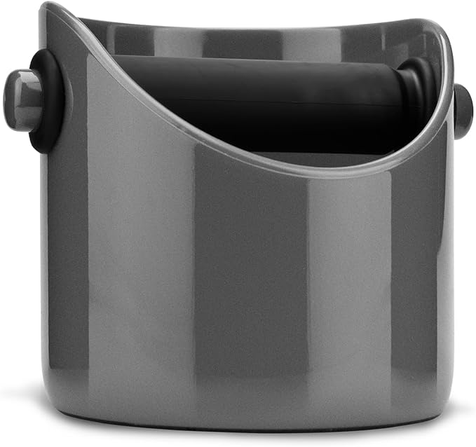 Dreamfarm Grindenstein-Coffee Grind Knock Box and Espresso Dump Bin - Grey