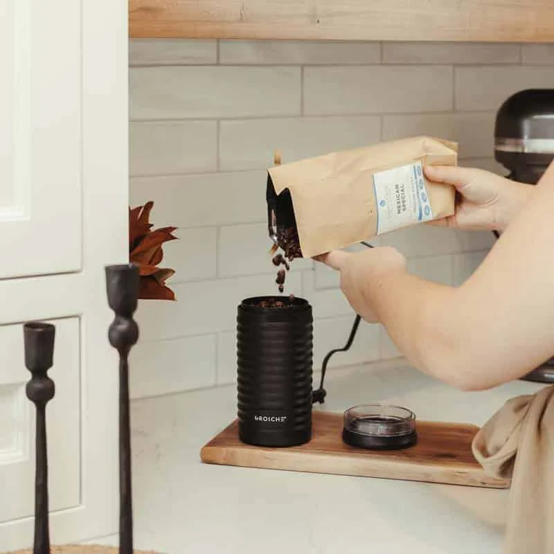 Grosche BREMEN Blade Electric Coffee & Spice Grinder - Black