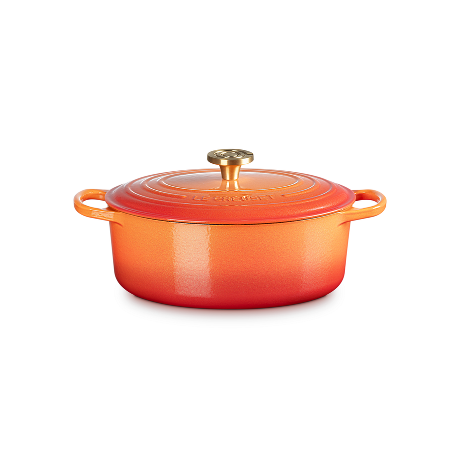 Le Creuset 4.7L Oval French Oven - Flamme Dorée