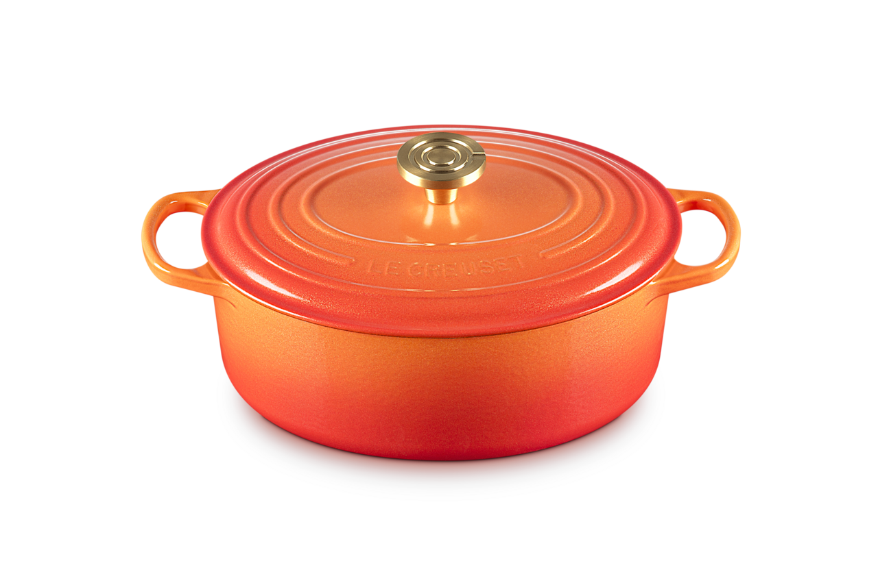 Le Creuset 4.7L Oval French Oven - Flamme Dorée