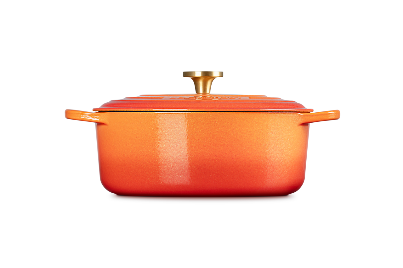 Le Creuset 4.7L Oval French Oven - Flamme Dorée