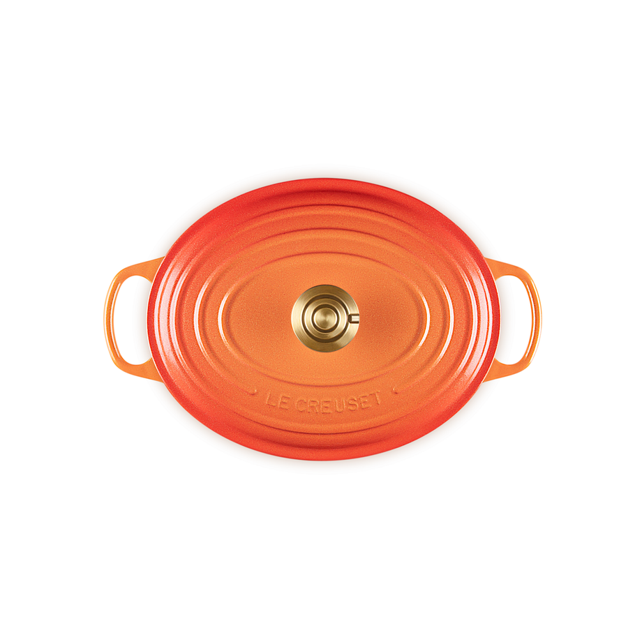 Le Creuset 4.7L Oval French Oven - Flamme Dorée