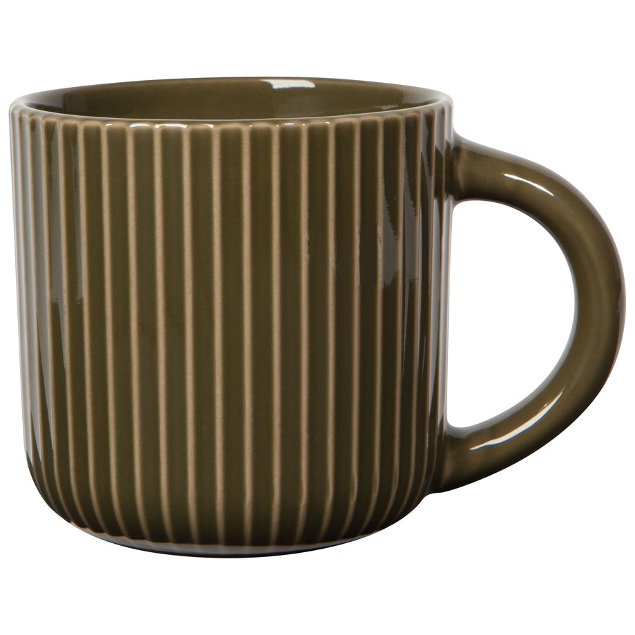 Danica Heirloom Fluted Mug - Olive Branch