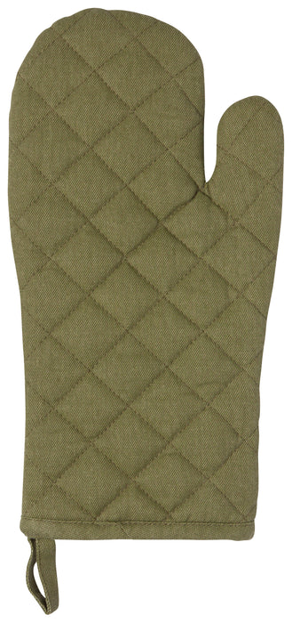 Danica Heirloom Stonewash Oven Mitt - Olive Branch