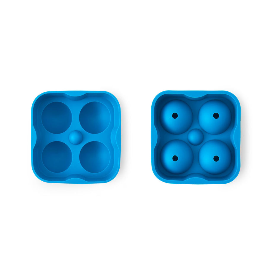 Rabbit Houdini 4-Sphere Ice Mold Tray – Blue