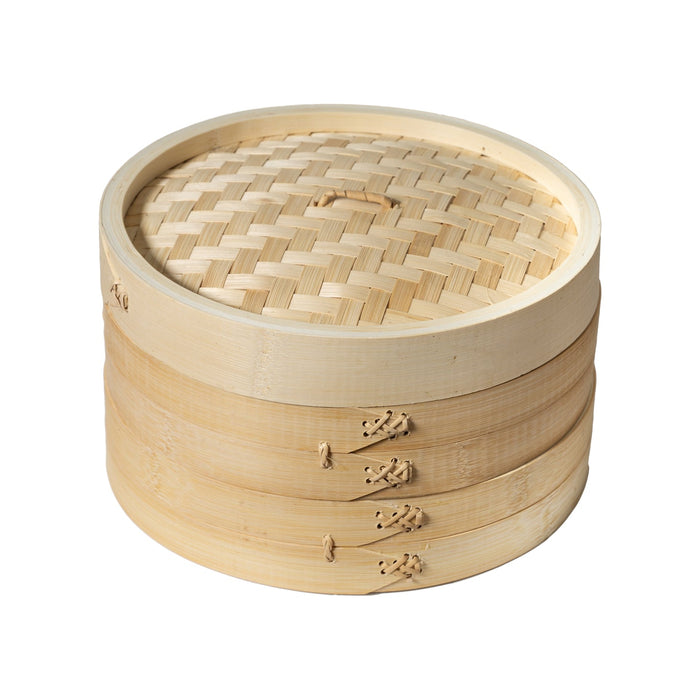 Joyce Chen 2-Tier Bamboo Steamer Baskets - 10"