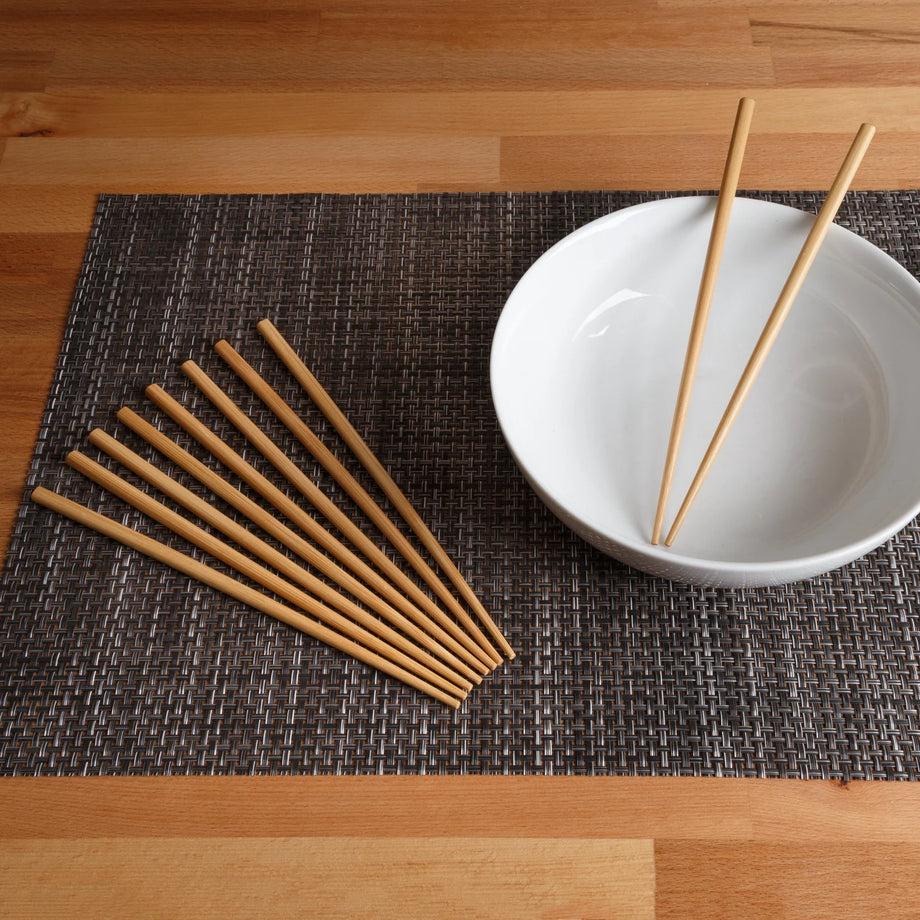 Joyce Chen Reusable Burnished Bamboo Chopsticks - Set of 5