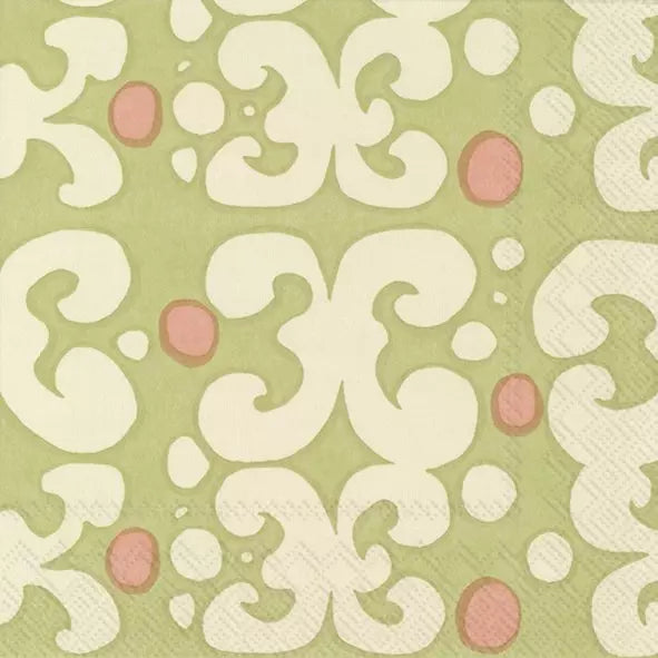 Marimekko Paper Lunch Napkins - KEIDAS light green