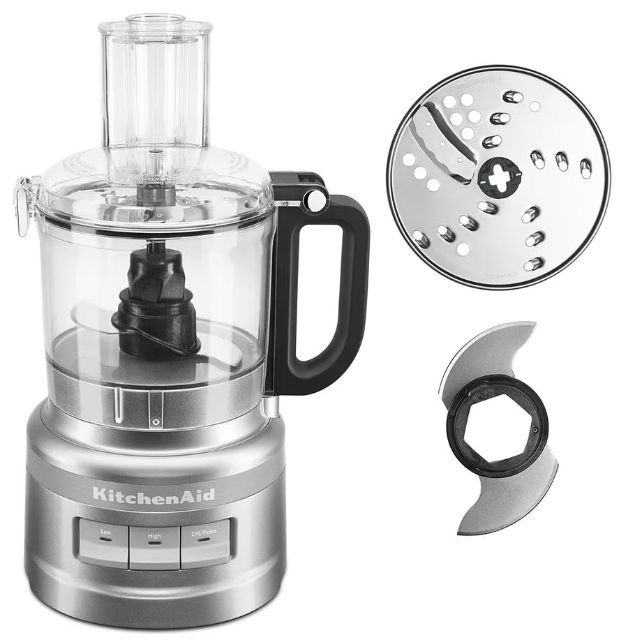 KitchenAid 7 Cup Food Processor - Contour Silver