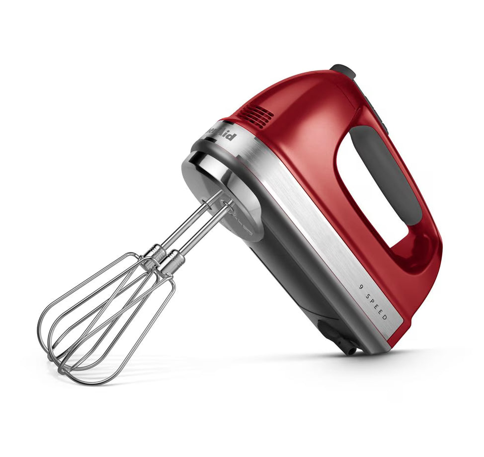 KitchenAid® 9-Speed Hand Mixer - Candy Apple Red