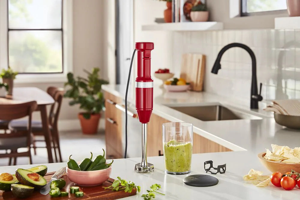 KitchenAid® Variable Speed Corded Hand Blender - Empire Red