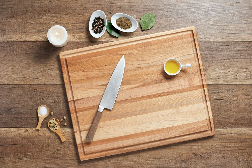 Labell Maple Edge Grain Cutting Board 14" X 20"