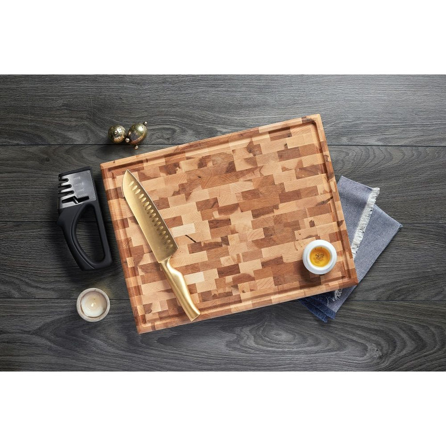 Labell Maple End Grain Cutting Board 14" X 18"