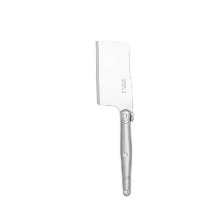 Laguiole Jean Dubost Mini Cleaver - Brushed Stainless Steel