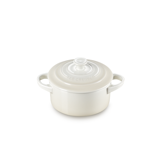 Le Creuset 0.25L Mini Round Cocotte - Meringue