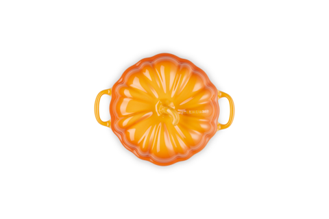 Le Creuset 0.35L Pumpkin Mini Cocotte - Persimmon