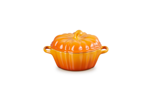 Le Creuset 0.35L Pumpkin Mini Cocotte - Persimmon