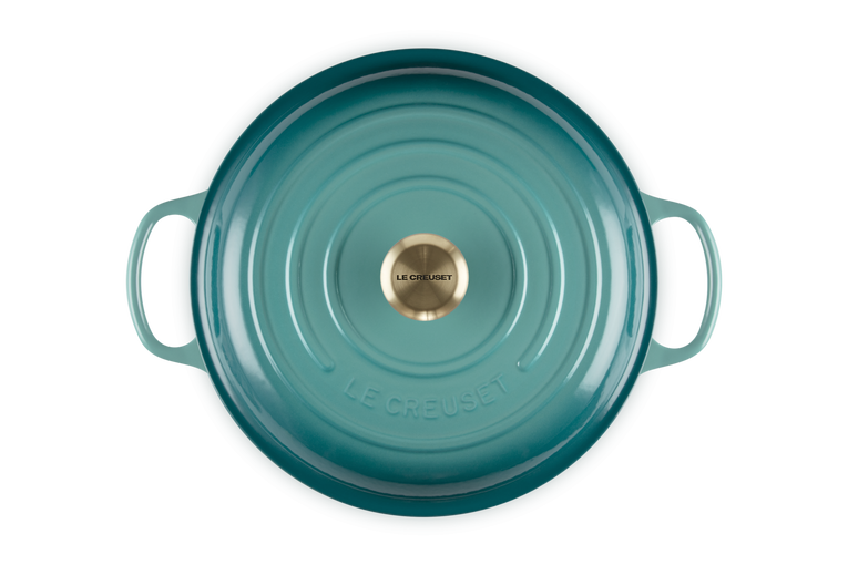 Le Creuset 3.5L Braiser - Bleu Riviera