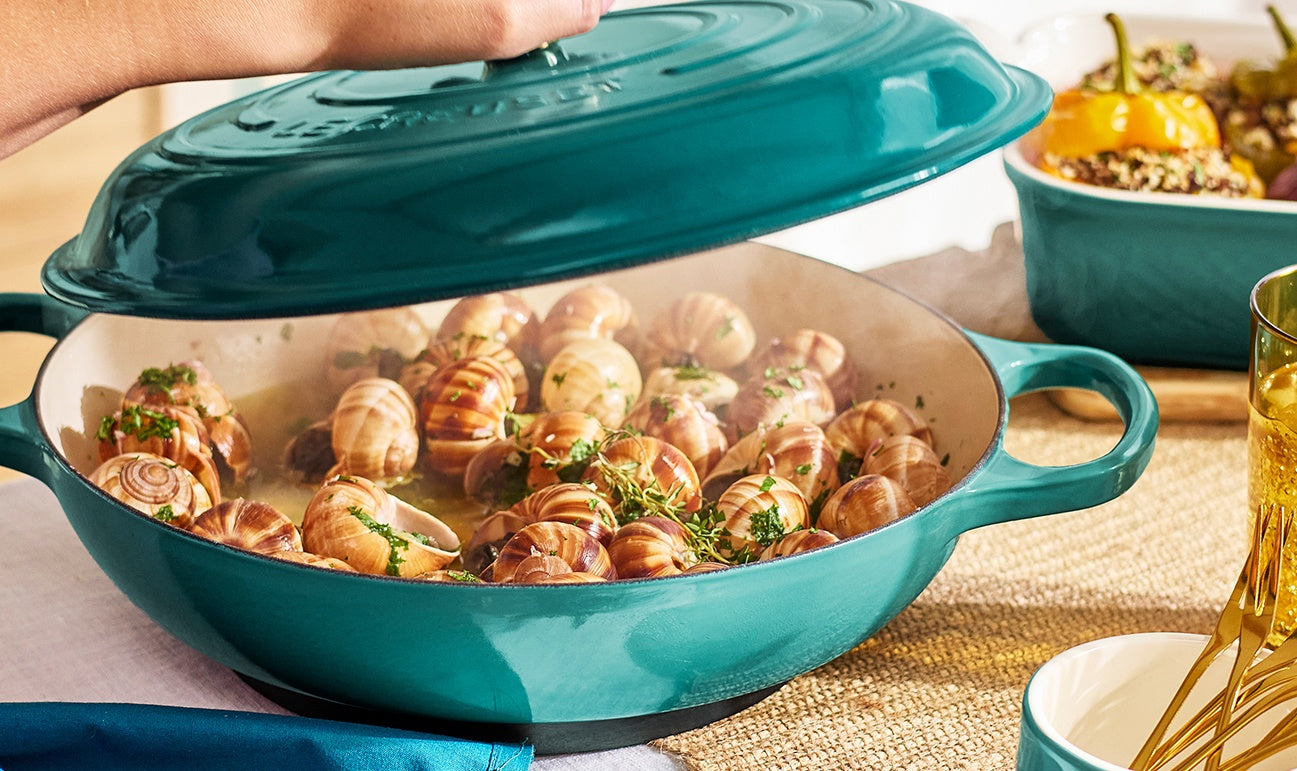 Le Creuset 3.5L Braiser - Bleu Riviera