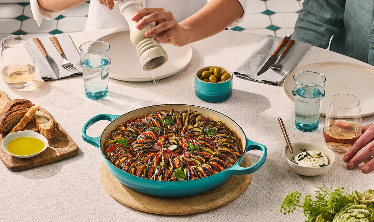 Le Creuset 3.5L Braiser - Bleu Riviera