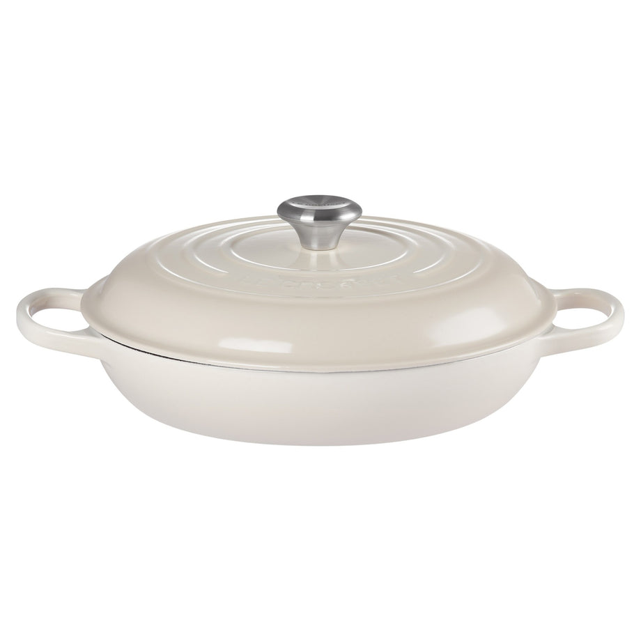 Le Creuset 3.5L Braiser - Meringue