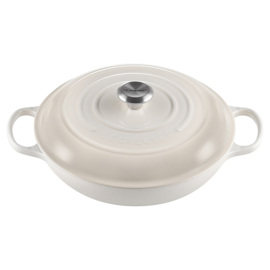 Le Creuset 3.5L Braiser - Meringue