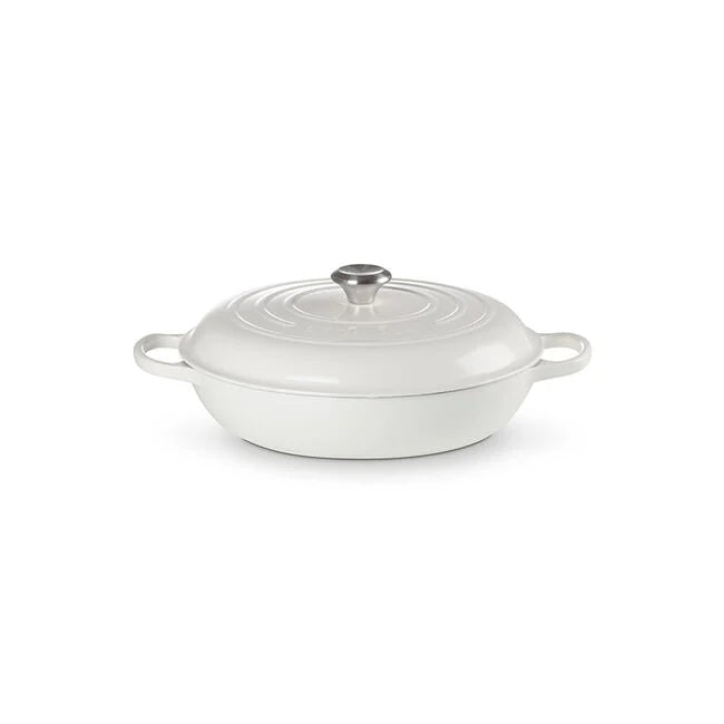 Le Creuset 3.5L Braiser - White