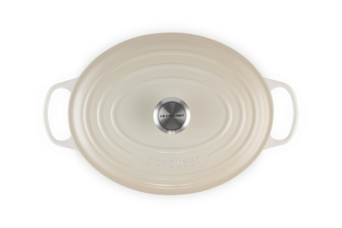 Le Creuset 6.3L Oval French Oven - Meringue