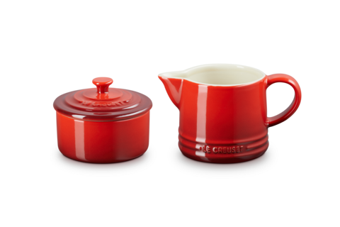 Le Creuset Signature Cream & Sugar Set - Cerise