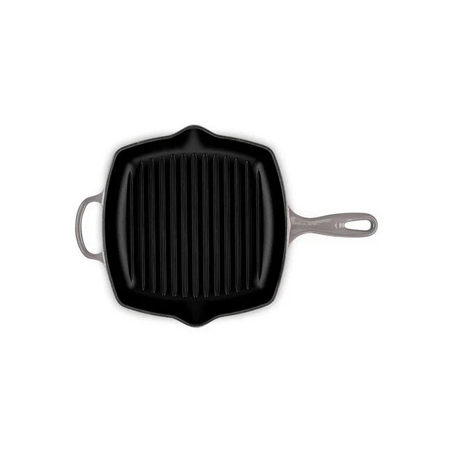 Le Creuset 26cm Square Skillet Grill - Oyster