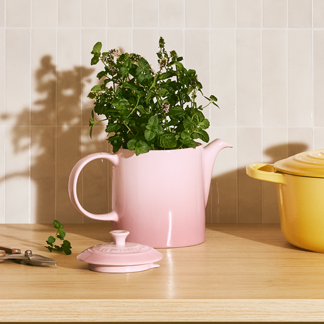 Théière Grand Le Creuset - Coquillage Rose