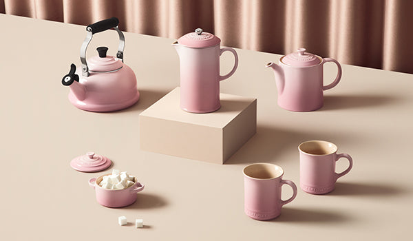 Cafetière à piston Le Creuset - Rose coquillage