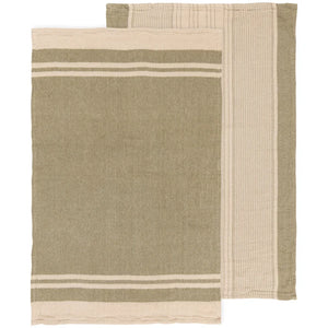 Danica Heirloom Woven Dishtowels - Set of 2 / Linea Olive Branch