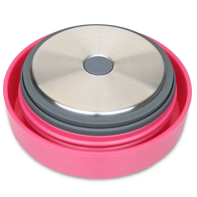 Lunchbots Wide Thermal Food Container 12oz - Pink