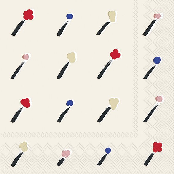 Marimekko Paper Lunch Napkins - ILO Cream