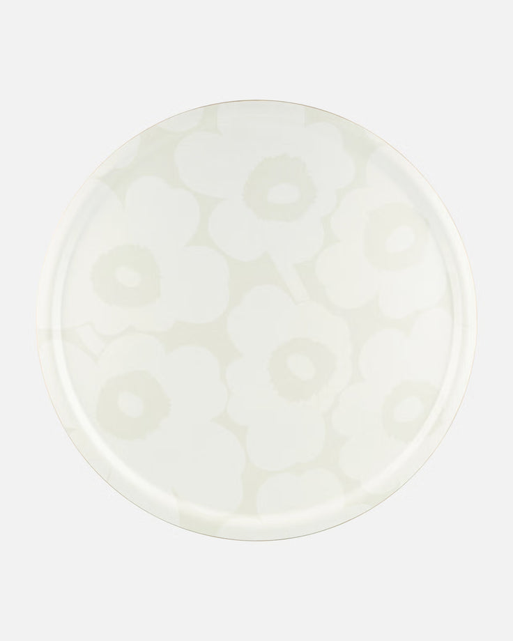 Marimekko Indoor / Outdoor Tray - UNIKKO White